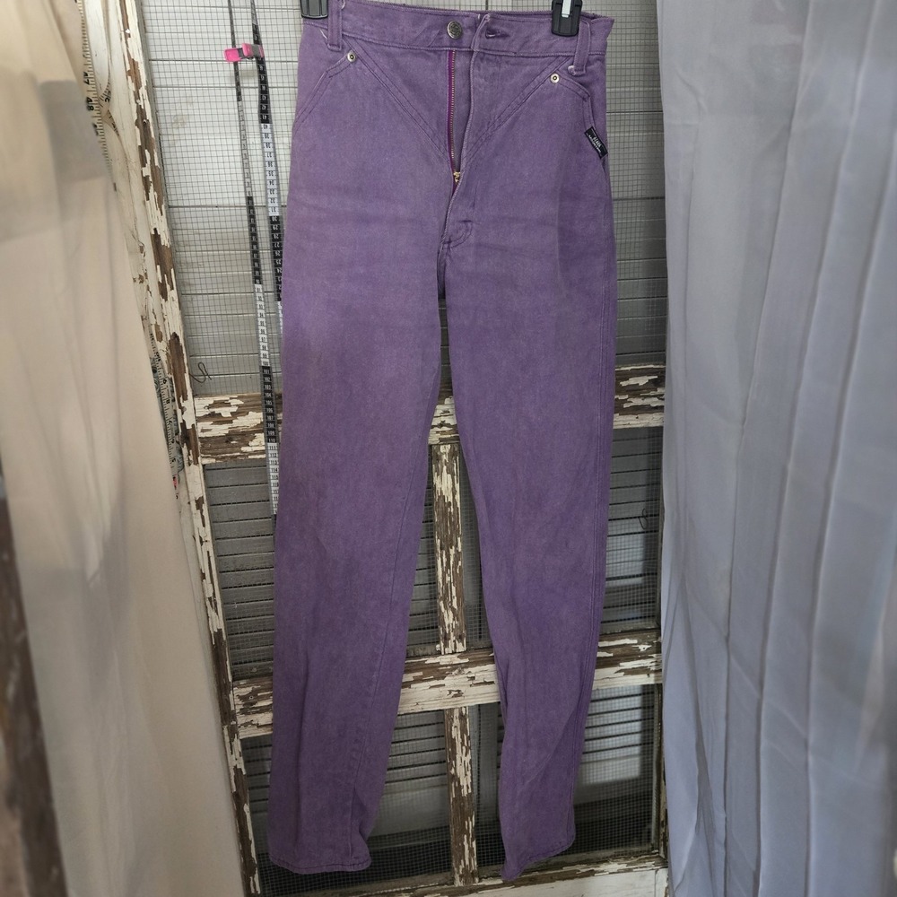 Ozark Mntn Jean Company Vintage Purple/fuschia Denim Jeans 24×45